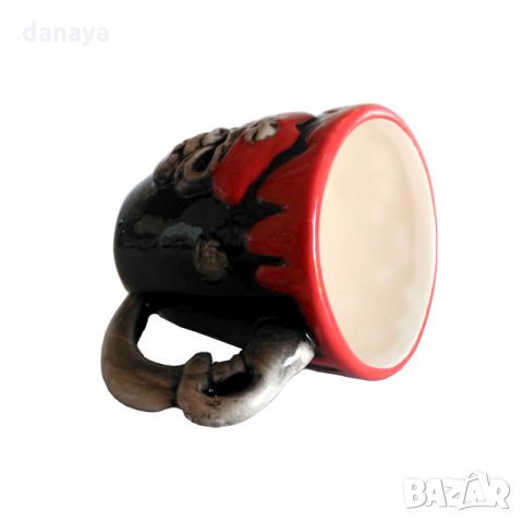 Керамична чаша Пират череп забавна чаша за подарък 250ml, снимка 7 - Чаши - 22825997