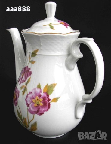 Чайник Thun Карловарски порцелан Бохемия, снимка 2 - Сервизи - 23642636