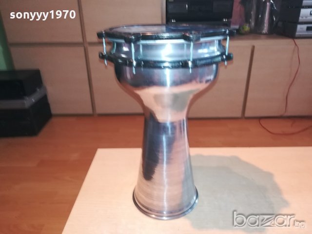 ГОЛЯМА-нова алуминиева голяма-тарамбука 40см нова-40х25см, снимка 2 - Ударни инструменти - 21454857