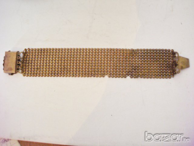 Красива бронзова гривна, снимка 6 - Антикварни и старинни предмети - 9671974