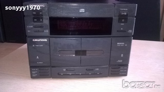 grundig m-20 cd-twin cassette deck-внос швеицария, снимка 5 - Ресийвъри, усилватели, смесителни пултове - 12750212