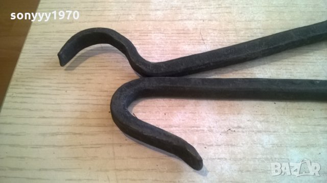 АНТИКА-стара ножица за ламарина-37х10см с извити дръжки, снимка 12 - Колекции - 23046833