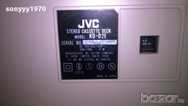 jvc 3 уреда-като нови-japan-внос швеицария, снимка 10 - Ресийвъри, усилватели, смесителни пултове - 16042471