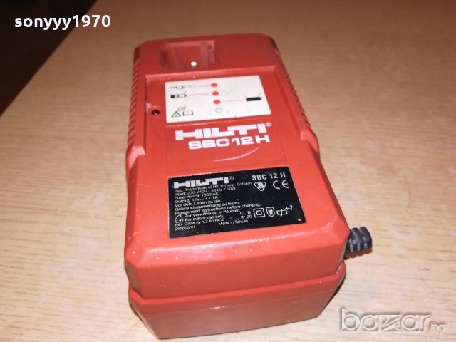 hilti battery charger-без кабел-внос швеицария, снимка 7 - Други инструменти - 20757468