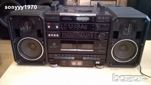 Sharp cd-x9g-голям двукасетъчен-внос швеицария, снимка 4 - Ресийвъри, усилватели, смесителни пултове - 14416490
