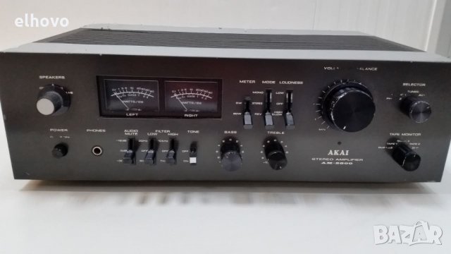 Стерео усилвател AKAI AM-2600, снимка 1 - Ресийвъри, усилватели, смесителни пултове - 26022182