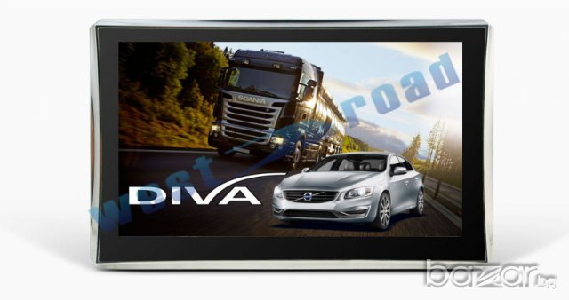 GPS НАВИГАЦИЯ DIVA 7018 HD EU 800 MHZ 256 RAM 8GB ЗА КАМИО/КОЛА, снимка 1 - DIVA - 6972972