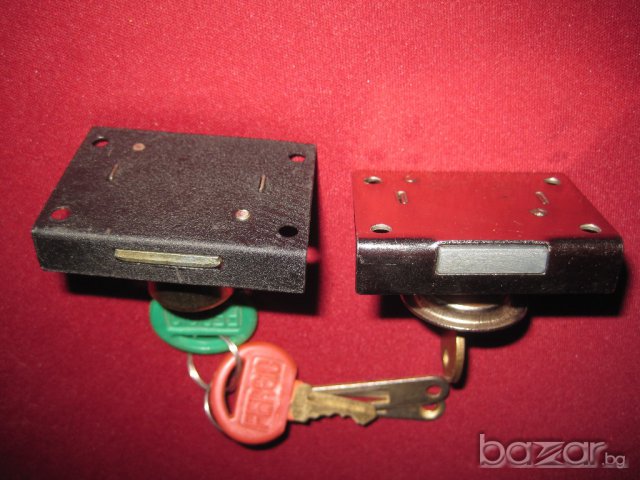 Ключалки с ключове за вратичка на шкаф, чекмедже, пощенска кутия, 4,5 и 5 см., снимка 4 - Други - 16570524