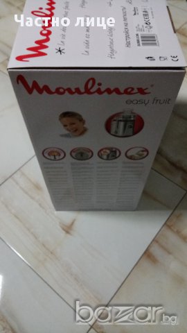 Нова сокоизтисквачка Moulinex, снимка 4 - Сокоизстисквачки и цитрус преси - 16679376