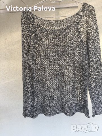Ажурна блуза  🇮🇹 , снимка 2 - Блузи с дълъг ръкав и пуловери - 22673703