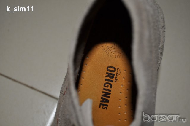 Велурени кларксове на Clarks №28, UK 10, снимка 6 - Детски маратонки - 15801089