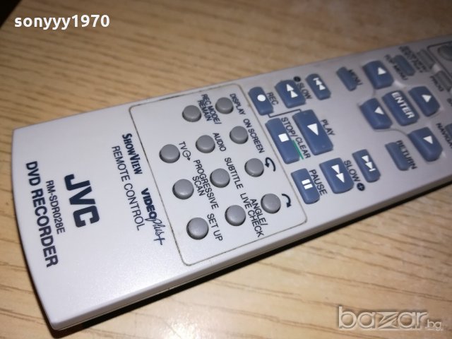 jvc dvd recorder remote control-внос швеицария, снимка 7 - Дистанционни - 21377921