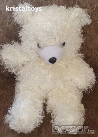 Детска плюшена играчка Мече с панделка - два цвята 202013, снимка 1