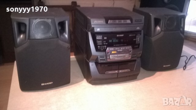 sharp-комплект с тонколони-внос швеицария, снимка 5 - Ресийвъри, усилватели, смесителни пултове - 23540557