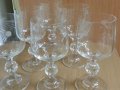 Кристални чаши за вино гравирани, снимка 5