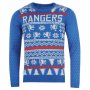 Мъжки пуловер -RANGERS  100% акрил  внос Англия., снимка 1 - Пуловери - 16766930