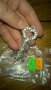 Ключе медальон с кристали колие -366