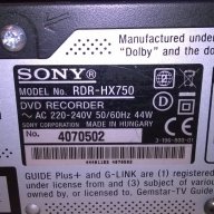 Sony rdr-hx750 hdmi/usb/dvd/hdd-нов внос от швеицария, снимка 11 - Ресийвъри, усилватели, смесителни пултове - 14725431