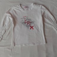 Памучни блузи с дълъг ръкав - 3бр., снимка 6 - Детски Блузи и туники - 11366363