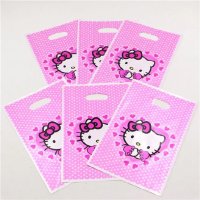 Коте Кити Hello Kitty 10 бр торбички за сладки подарък рожден ден парти, снимка 2 - Други - 25672991