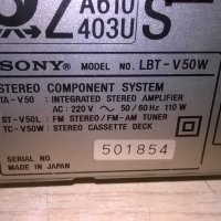 sony ta-v50 stereo amplifier-made in japan-внос швеицария, снимка 13 - Ресийвъри, усилватели, смесителни пултове - 23867713