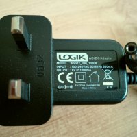 LOGIK - чисто нов адаптер , 9V , 1000mA , внос от Англия, снимка 1 - Други - 18802083