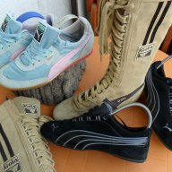 PUMA-37,GOLA-38,original,100% естествен велур,GOGOMOTO.BAZAR.BG®, снимка 7 - Маратонки - 9021229