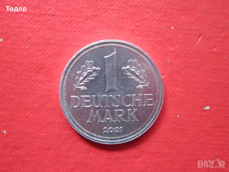 1 дойче марк марка 2001, снимка 1