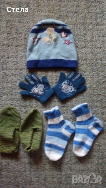 Шапка, ръкавици и терлици, снимка 1