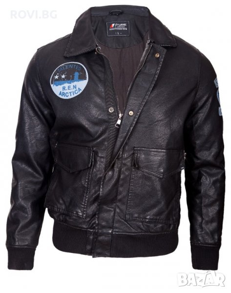 Мъжко кожено яке – P3115 , снимка 1