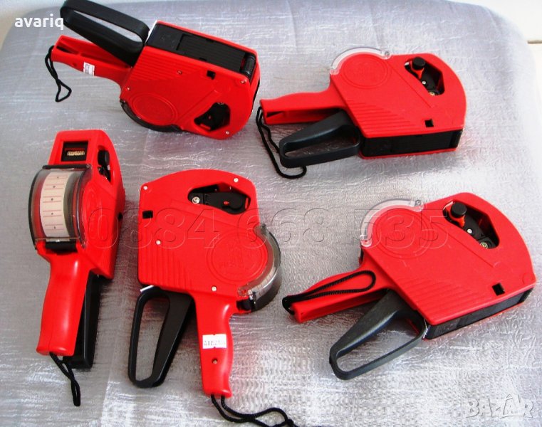 Знак ЕВРО Машинка за етикети. Маркиращи клещи, Пистолет цени.Маркиращи клещи Мартеници, снимка 1