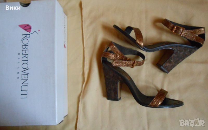 Сандали на ток Roberto Venuti, снимка 1