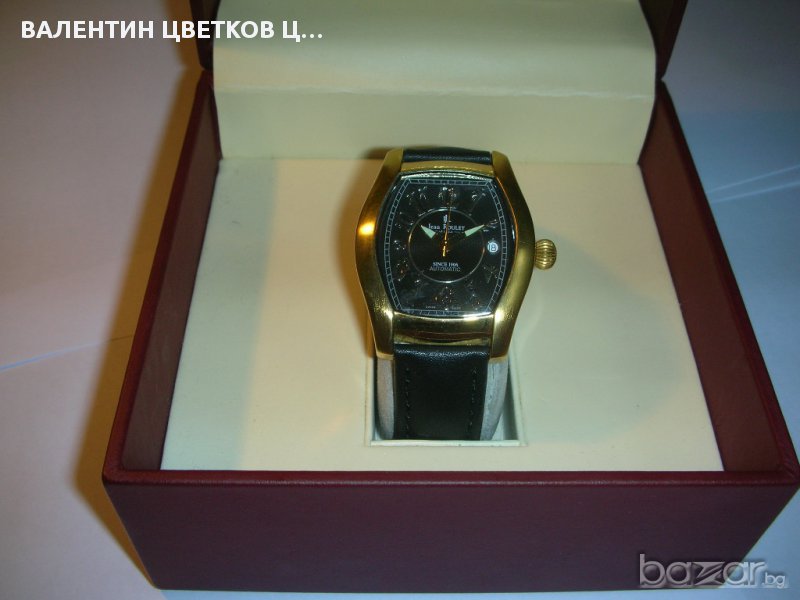 Продавам оригинален швейцарски часовник Жан Руле, механичен., снимка 1