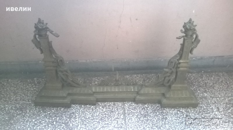 барокова декорация пред камина, снимка 1