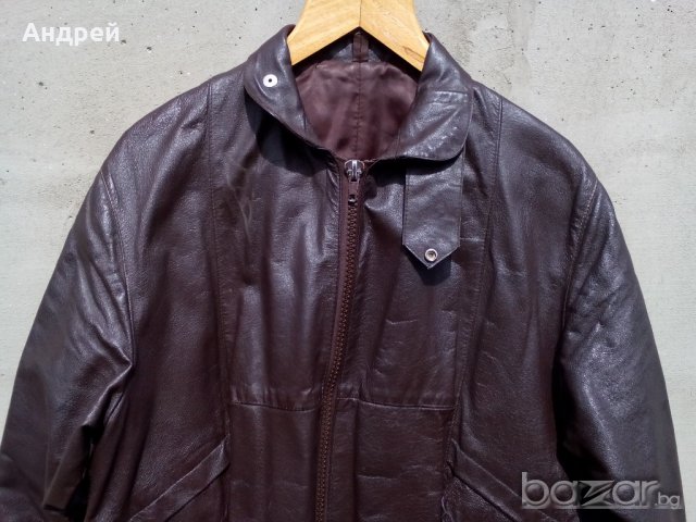 Старо кожено яке ПИРИН, снимка 2 - Антикварни и старинни предмети - 20993727