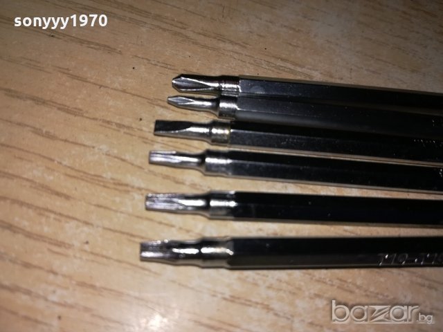 отвертка с 6х2 специфични накраиника-16см, снимка 15 - Отвертки - 20802263