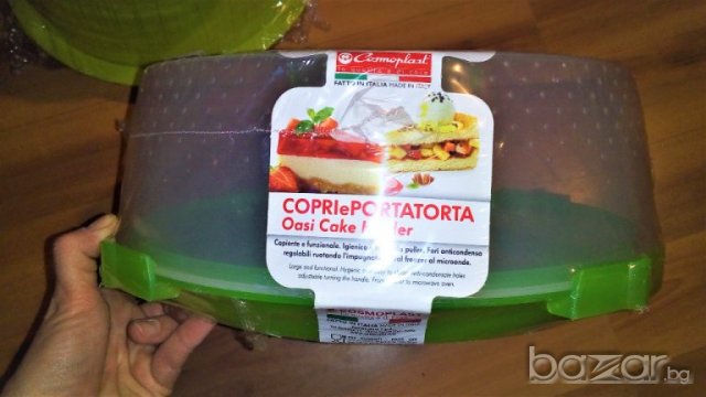 Кутия за торта, кексчета, поднос, стойка за сладки/кексчета - ИТАЛИЯ , снимка 2 - Кутии за храна - 20314846