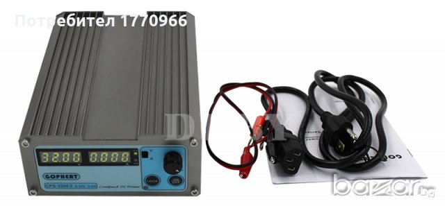 Професионален регулируем DC захранване CPS-3205 32V 5A., снимка 3 - Друга електроника - 21244170