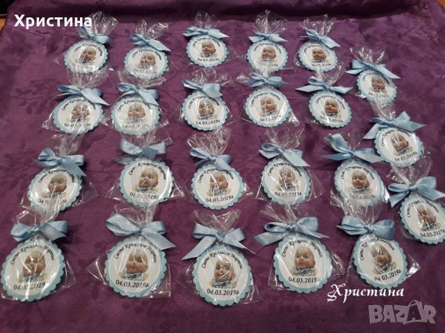Магнити със снимка - подарък за гости на кръщене, рожден ден, прощъпулник, снимка 1 - Подаръци за кръщене - 24922486