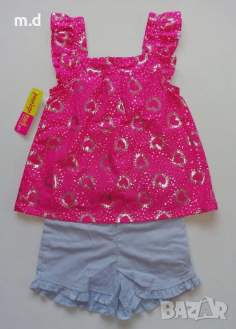 Летен комплект за момиче, размер 4-5 години, ръст 110 см