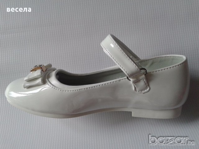 Детски обувки за момиче, лачени със стелка и  хастар от естествена кожа, ортопедични, снимка 6 - Детски маратонки - 10300629