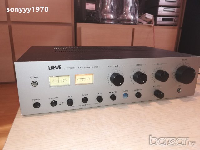 loewe a-100 stereo amplifier-внос швеицария, снимка 4 - Ресийвъри, усилватели, смесителни пултове - 20255992