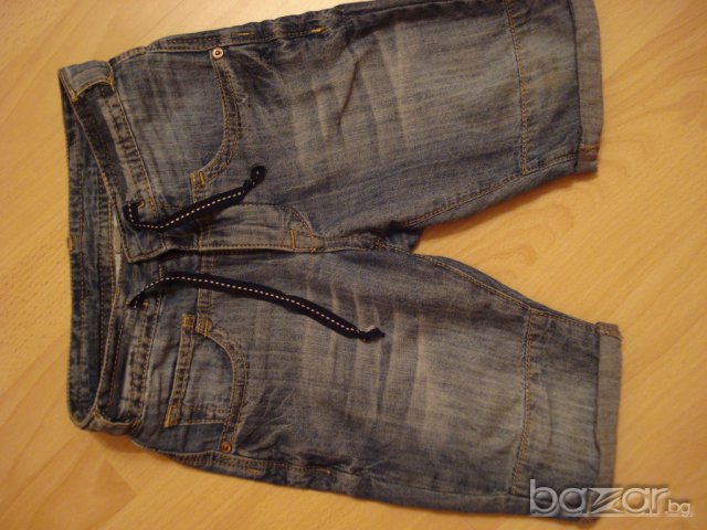 дънкови панталонки, снимка 1 - Детски панталони и дънки - 8097995