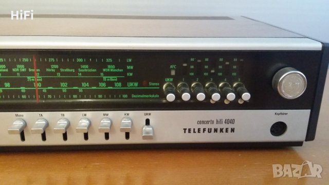 TELEFUNKEN concerto hifi-4040, снимка 3 - Ресийвъри, усилватели, смесителни пултове - 21576671