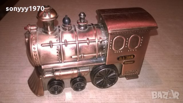 old train-метална запалка-13х8х6см-внос швеицария