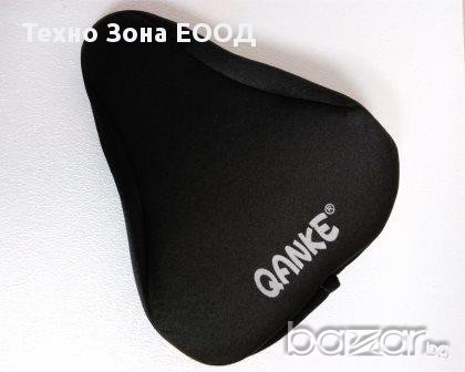  Калъф-текстилен за велосипедно седло, дунапрен, QANKE