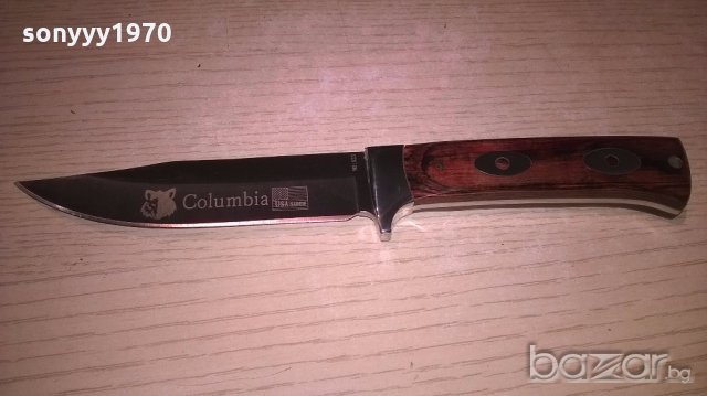 columbia 24см-здрав красив и стилен нож, снимка 7 - Ножове - 19215021