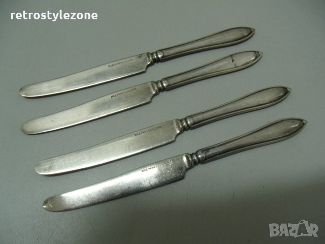 № 2925 стари малки метални ножчета MAB PRIMA SV.N.S 12 GR  - комплект 4 броя