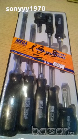 ПОРЪЧАНИ-Mega profesional-яки отвертки 8бр хром ванадиум, снимка 12 - Отвертки - 14117440