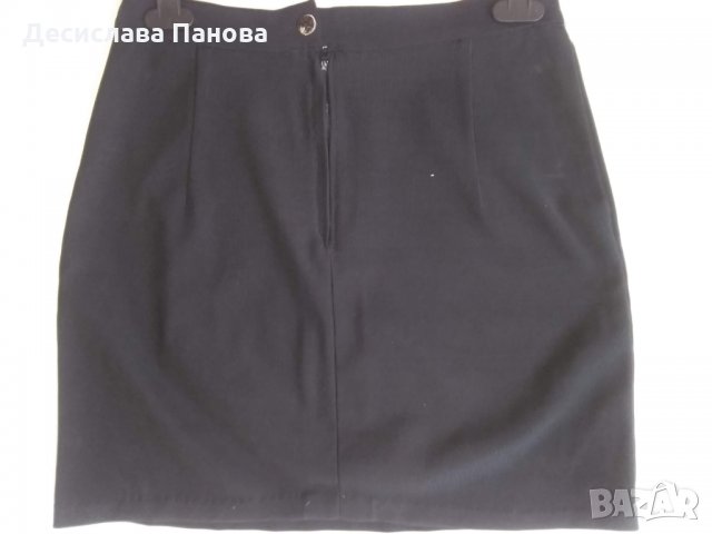 Класическа черна къса пола , снимка 1
